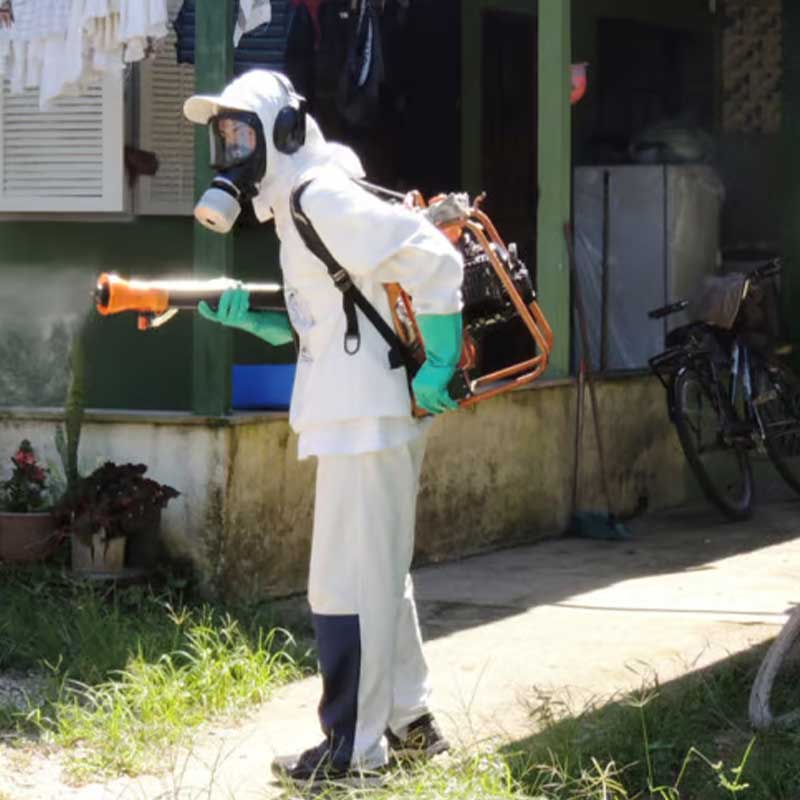 imagem de Fumacê para Dengue